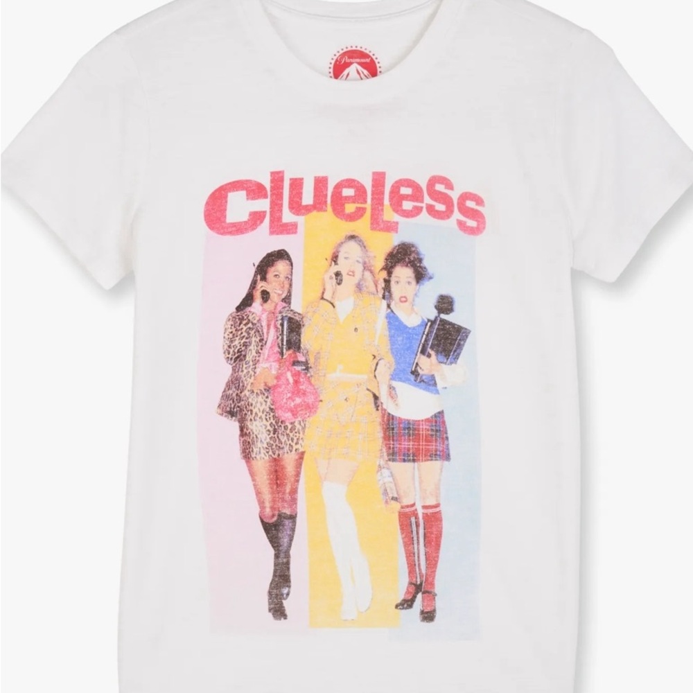 Vintage Lucky Brand Clueless Graphic Top LIMITED EDITION